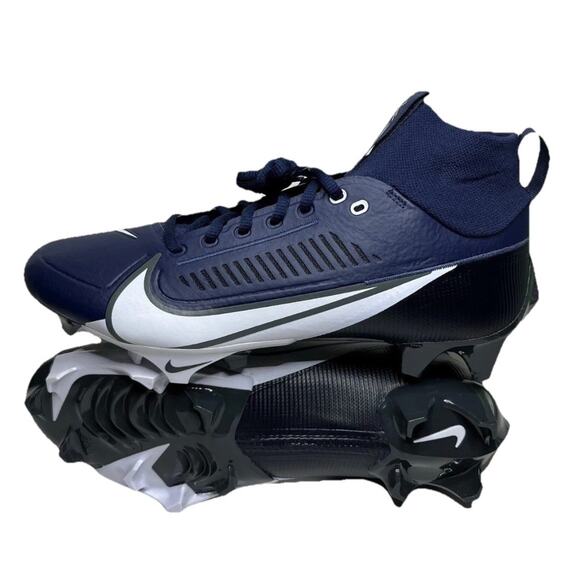 Nike Vapor Edge Pro 360 2 TB Football Cleats Navy Black Mens Sz 7.5 FN7759-400 main image 4